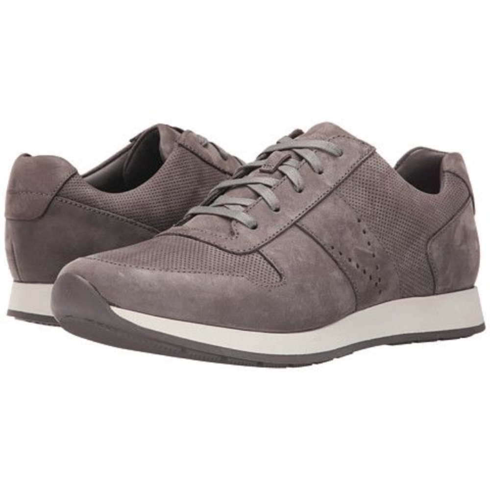 Vince Mens Suede Grey Trainer Sneakers